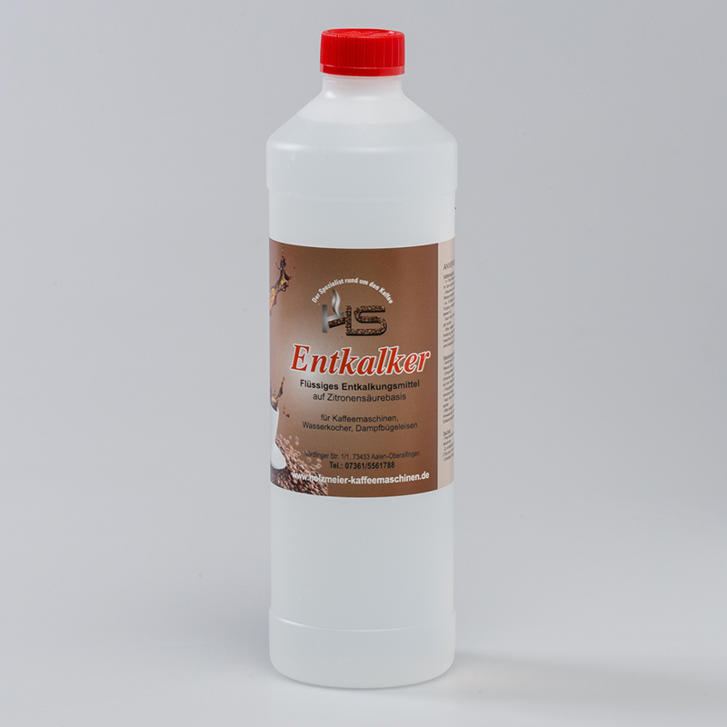 HS-Entkalker 1 Liter | Reinigung und Pflege | HS-Kaffeemaschinen.de